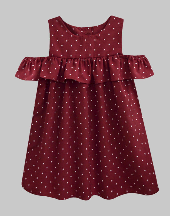 50's Black and Red Polka Dot Dress - Hollywood Costumes