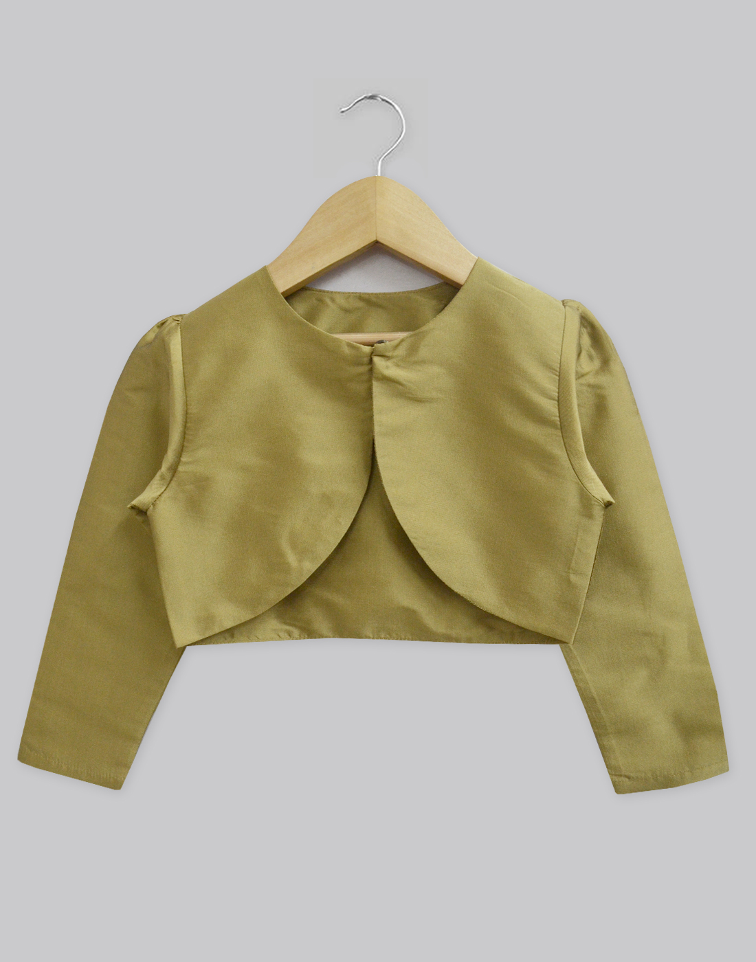 Golden shrug for outlet girl