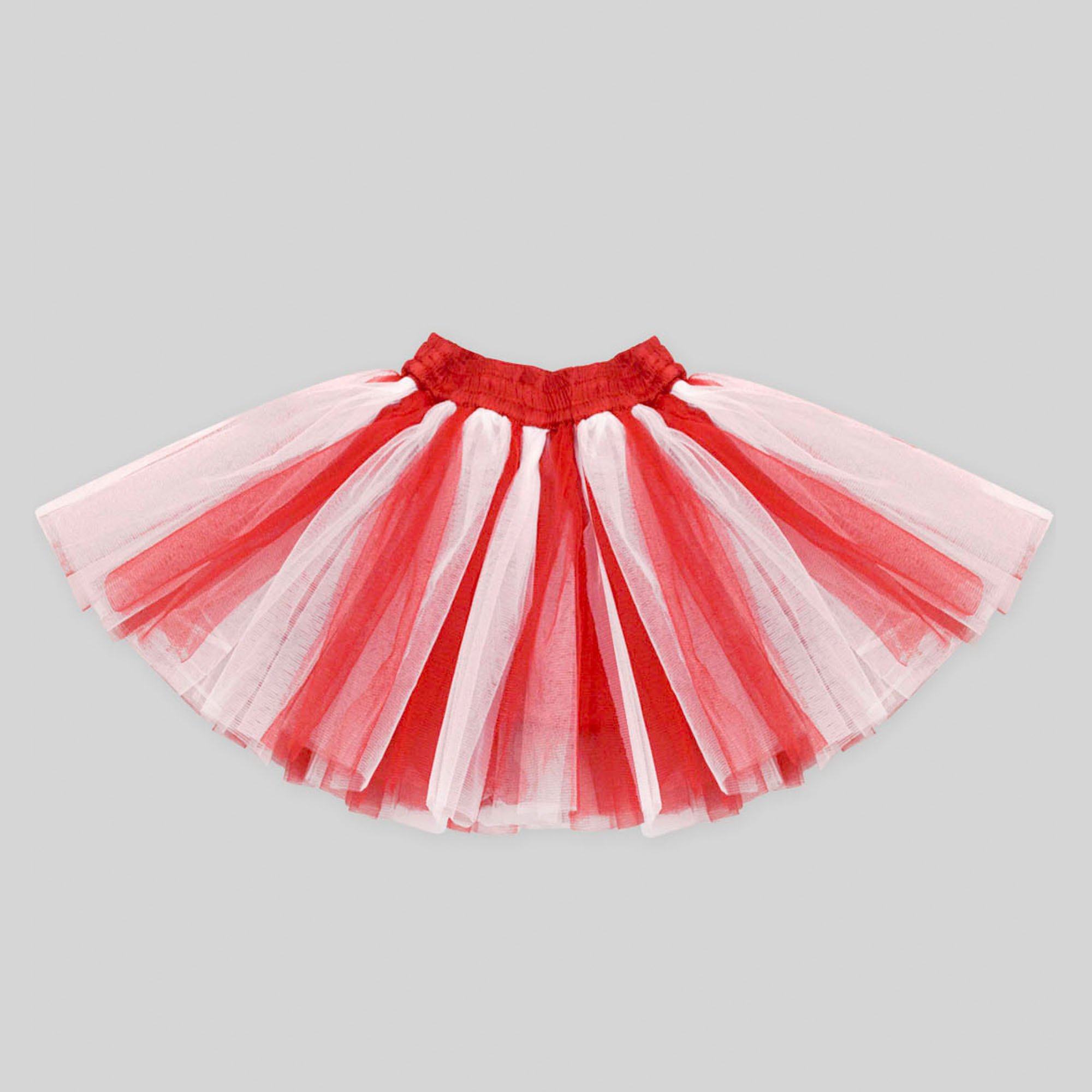 Tulle skirt hotsell red white