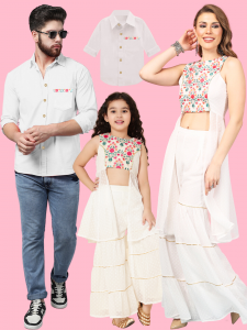 Ivory Matching Family Outfits