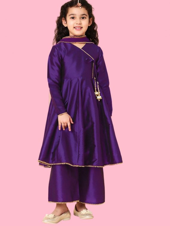 Amethyst Anarkali for Girls