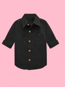 Black shirt for kids- boys